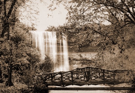 Minnehaha Falls, Minneapolis, Minnesota, Waterfalls, United States, Minnesota, Minneapolis, 1900