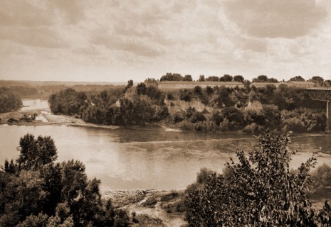 Minnesota, Mississippi River at Winona, Rivers, Bridges, United States, Mississippi River, United