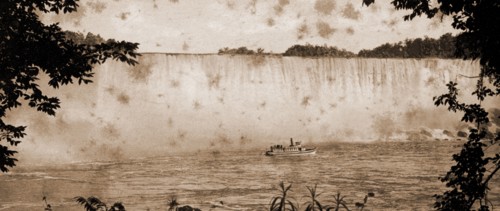Niagara, Horseshoe Falls from Canada, Waterfalls, Canada, Ontario, Niagara Falls, United States,