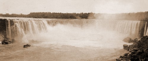 Niagara, general view of Horseshoe Falls, Waterfalls, Canada, Ontario, Niagara Falls, United
