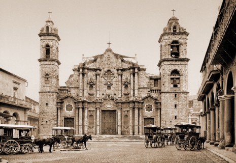 La catedral, Habana, Jackson, William Henry, 1843-1942, Cathedrals, Cuba, Havana, 1900