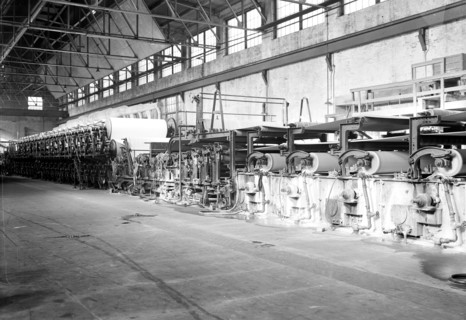 Mt. Holyoke, Massachusetts - Paper. American Writing Paper Co. Cylinder machines (making