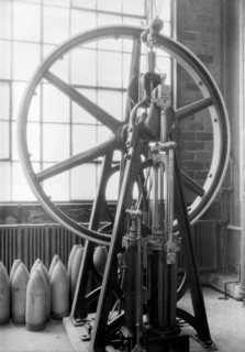 Eddystone, Pennsylvania - Railroad parts. Baldwin Locomotive Works. [Machine.], May 1937, Lewis