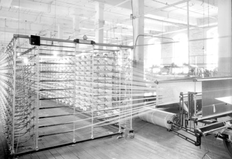 Paterson, New Jersey - Textiles. Jackson Winding and Warping Company. Picture of a Sipp-Eastwood DY