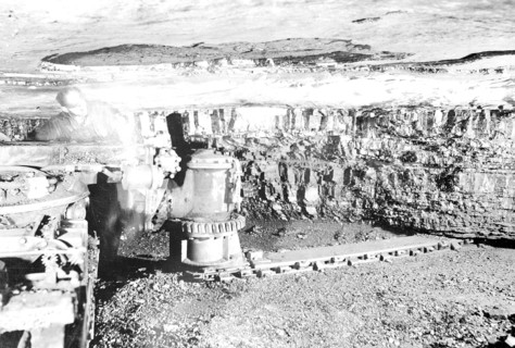 No location. [Mining equipment.], 1936, Lewis Hine, 1874 - 1940, was an American photographer, who