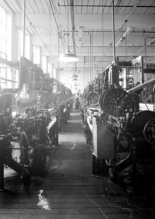 Paterson, New Jersey - Textiles. Looms, March 1937, Lewis Hine, 1874 - 1940, was an American