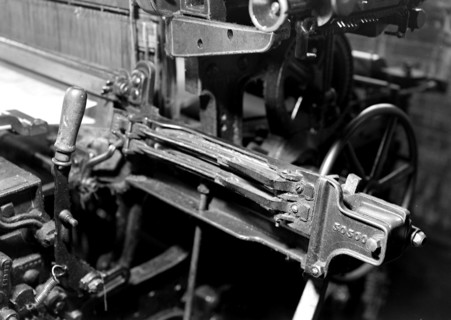 Paterson, New Jersey - Textiles. Close-up of shuttle box, March 1937, Lewis Hine, 1874 - 1940, was