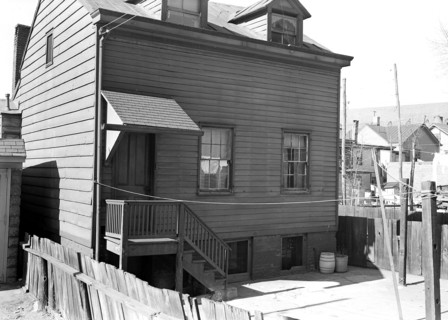 Paterson, New Jersey - Textiles. Home of silk workers in rear (inner) court off Sealey St. (very