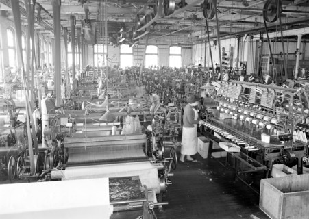 Paterson, New Jersey - Textiles. Madison Silk Co. General view of up-to-date large silk plant (not