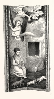 Specimen Old Paintings St. Stephen's Chapel, London, England, engraving 19th century, Britain, UK