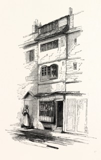 House Booth Street, Spitaltields, London, England, engraving 19th century, Britain, UK