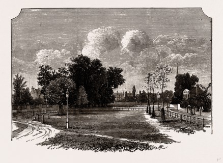 EALING GREEN, UK, engraving 1881 - 1884