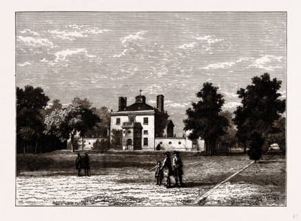 WHITTON PARK, UK, engraving 1881 - 1884