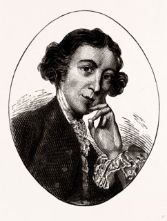 HORACE WALPOLE, UK, engraving 1881 - 1884