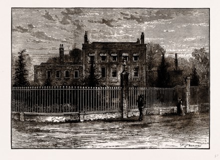 GOUGH PARK, UK, engraving 1881 - 1884