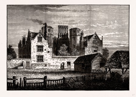 EASTBURY HOUSE, UK, engraving 1881 - 1884