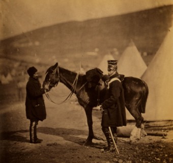 Lieutenant King, 4th Light Dragoons, Crimean War, 1853-1856, Roger Fenton historic war campaign