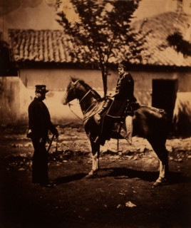 Omar Pacha & Colonel Simmons, Queen's Commisioner at the head quarters of the Ottoman army, Crimean