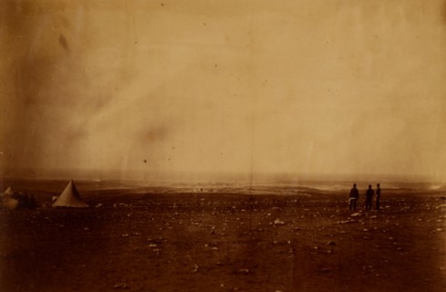 Sebastopol from the front of Cathcart's Hill, Crimean War, 1853-1856, Roger Fenton historic war