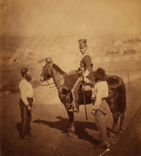 The pocket-pistol - equipped for Balaclava, Crimean War, 1853-1856, Roger Fenton historic war