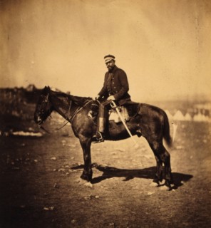 Major Hallewell, Assistant-Quarter-Master-General, Crimean War, 1853-1856, Roger Fenton historic