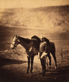 Captain Halford, 5th Dragoon Guards, Crimean War, 1853-1856, Roger Fenton historic war campaign