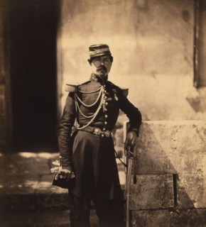Colonel Vico, attached to the British Head Quarters, Crimean War, 1853-1856, Roger Fenton historic