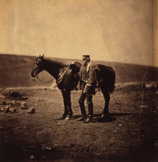 Colonel Dickson, Royal Engineers, Crimean War, 1853-1856, Roger Fenton historic war campaign photo
