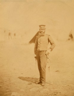 Major Radcliffe, 5th Dragoon Guards, Crimean War, 1853-1856, Roger Fenton historic war campaign