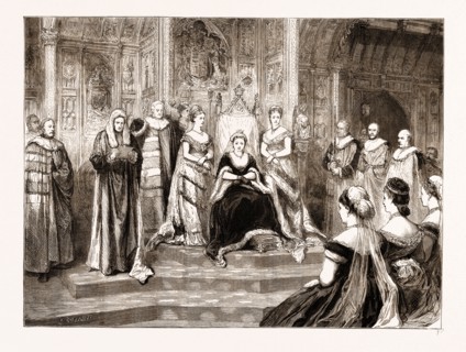 THE OPENING OF PARLIAMENT: THE SPEECH FROM THE THRONE, UK, 1876