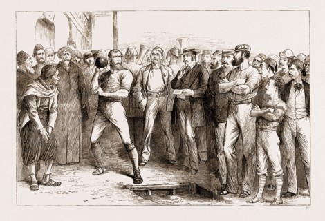 BRITISH ATHLETIC SPORTS AT ALEXANDRIA, EGYPT, 1876
