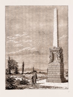 MONUMENT IN THE BRITISH GRAVEYARD, SCUTARI, 1876