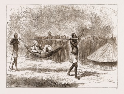 A LAME DAY, AFRICA, 1876