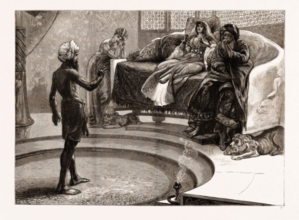 JOHN THE BAPTIST REPROVING HEROD: For Herod had laid hold on John, and bound him, and put him in