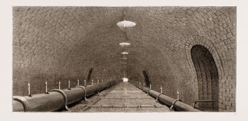 METROPOLITAN IMPROVEMENTS, LONDON, UK, 1876: THE SUBWAY