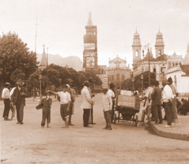 Rio de Janeiro, Brazil, Park 15th of November, Vintage photography