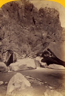 The little rapid, Pa-ru-no-wip, Vintage photography