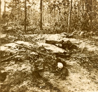 These died, that our Nation might live. We were driven from this field (Wilderness) before we could