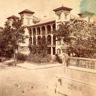 Roper Hospital, Charleston, S.C., where the Federal wounded were confined, US, USA, America,
