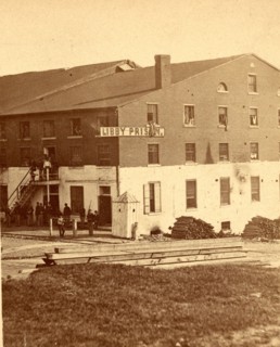 Libby Prison, US, USA, America, Vintage photography