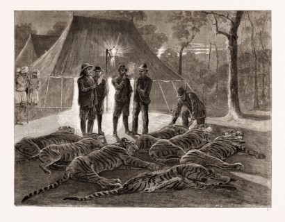 THE FIRST DAY'S SPORT: THE PRINCE'S BAG, INDIA, 1876