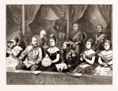 CONGRATULATORY CONCERT TO THE PRINCE OF WALES AT THE ROYAL ALBERT HALL, LONDON, UK, 1876: THE STATE