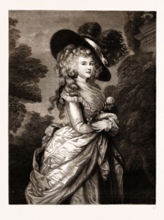 GEORGIANA, DUCHESS OF DEVONSHIRE: THE GAINSBOROUGH PORTRAIT, 1876