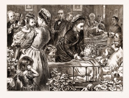 HOSPITAL SUNDAY: RE-OPENING OF THE VICTORIA HOSPITAL FOR SICK CHILDREN, CHELSEA, BY H.R.H. THE