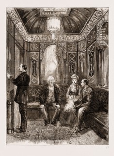 THE AMERICAN CENTENNIAL EXHIBITION: HOTEL LIFE AT PHILADELPHIA: THE ELEVATOR, US, U.S., U.S.A.,