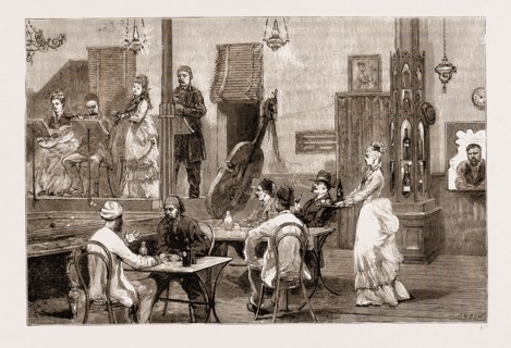 A "CAFE CHANTANT" AT ISMAILIA, PAKISTAN, 1876