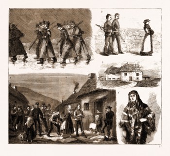 FLY LEAVES FROM THE POCKET-BOOK OF A SOLDIER IN IRELAND: WITH A DETACHMENT ON THE WEST COAST, 1883: