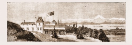 GOVERNMENT HOUSE, VICTORIA, BRITISH COLUMBIA, CANADA, 1883