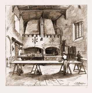 THE KITCHEN, DURHAM UNIVERSITY, UK, 1883