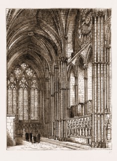 CHAPEL OF THE NINE ALTARS, DURHAM, CATHEDRAL, UK, 1883